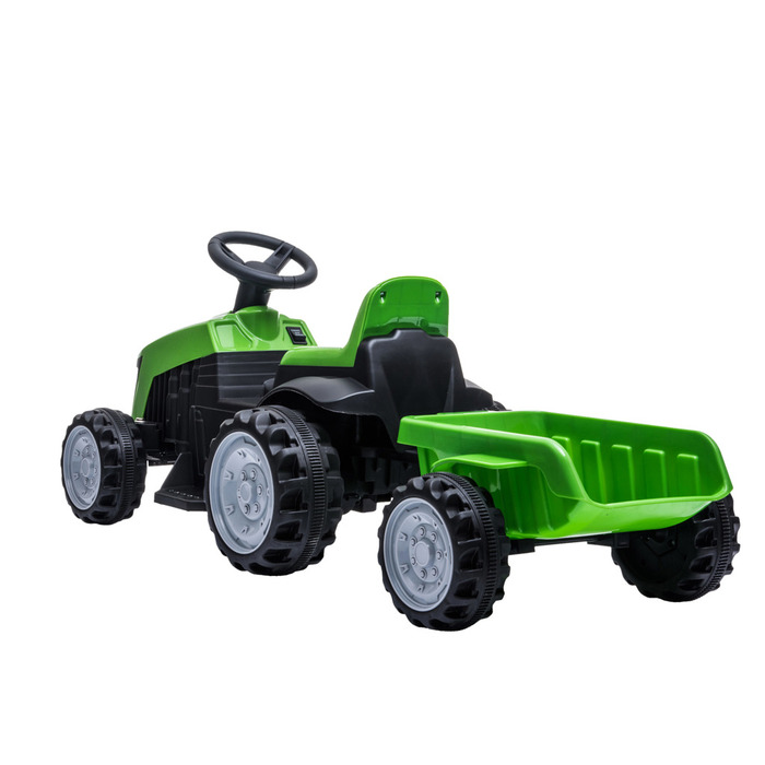 Eltraktor med trailer - Nordic Play